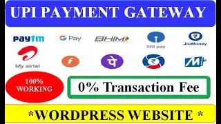 How to Add UPI Payment Gateways ( Google Pay, Phone Pay, Paytm, etc ) in E-Commerce website