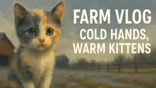 Farm Vlog &ndash; Cold Weather, Kittens, and Post-Halloween Chaos