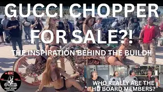 Daytona Bikeweek Gucci Chopper Bike For Sale?! Harley Davidson Board Members Exposed!