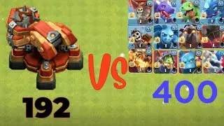 Who is won 🙄 192 Scattershot vs  400 Air troops🔥#coc #clashofclans #gaming #viralvideo