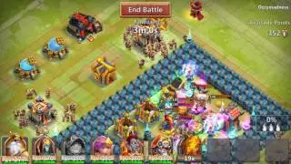 Castle clash Double evolved Thunder God
