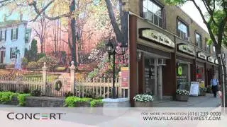 Village Gate West in Toronto's West End by Concert Properties