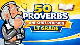 UP- LT GRADE | 50 Important Proverbs🤓😵‍💫in English Literature with Meanings 🎯@radhikatripathi5396