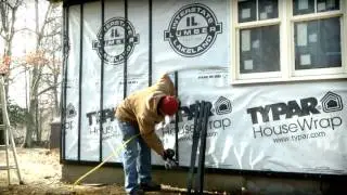 Installing Cor-A-Vent's Rainscreen Siding Vent System