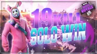FaZe Cloak- Easy 19 Kill Fortnite Solo Victory.