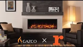 How to set up the Gazco eReflex 135R Inset. Large, Modern Electric Fireplace.