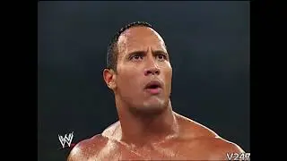 The Undertaker vs The Rock vs Kurt Angle Vengeance 2002 Highlights