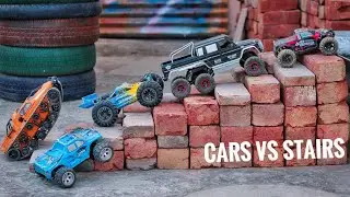 Rc Cars Vs Stairs | Rc cars Climbing Test |