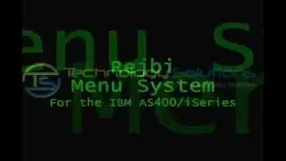Create AS400 Menu