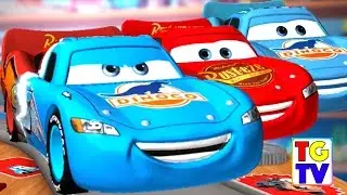 Disney Pixar Cars Lightning McQueen | Cars Daredevil Garage