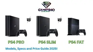 PlayStation 4 slim vs fat vs pro specs and price Guide 2025 !! Get your console now
