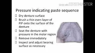 Insertion and Complication of complete denture (Lec7)