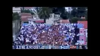 18000 OCG Nice fans Vs 800  Apollon Limassol fans