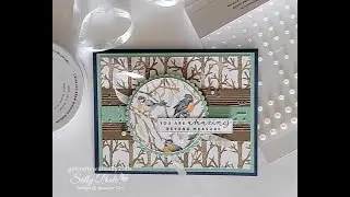 Stampin' Up! Rings Of Love Designer Series Paper Card