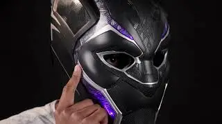 Marvel Legends Gear Black Panther Electronic Helmet