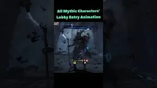 Lobby Entry of All Mythic Characters  #codm #codmobile #callofdutymobile #mythic #mythiccharacter