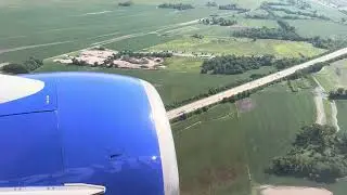 Landing in St Louis Missouri on Southwest Airlines