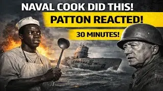 What Patton did when a naval cook sank three German Type IX submarines in 30 minutes
