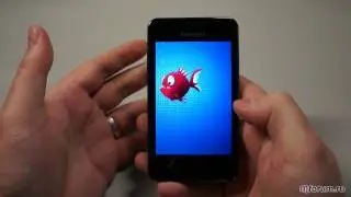 Обзор Samsung Wave M - дисплей