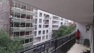 Como instalar red de proteccion o malla de seguridad en balcon ventana?