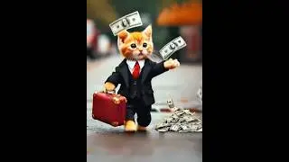 From Rags to Riches: A Cat&rsquo;s Redemption Arc! #kids #aicat #funny #kitten #story #animation #shorts