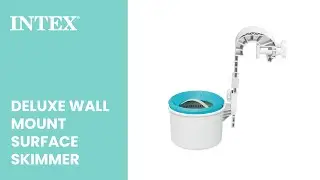 INTEX&reg; Deluxe Wall Mount Surface Skimmer