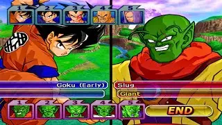 Team Saiyans VS Team Piccolo (COM VS COM) - Dragon Ball Z Budokai Tenkaichi 3 Gamplay 4K 60PFS