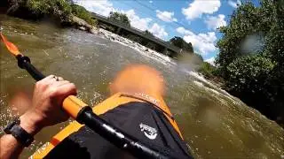 Logan Falls Whitewater Kayak Hocking River