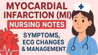 Myocardial Infarction (MI) &ndash; Nursing Notes, Symptoms, ECG Changes & Management