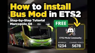 How To Install a Bus Mod in ETS2 1.56 | Complete Guide