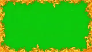 Fire frame green screen footage no cope write strike @vfxtools