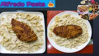 Alfredo Pasta | Fettuccine Alfredo Pasta | Restaurant Style Alfredo Pasta | By Umm e Naeem
