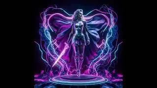 Valkyrie's Synthstorm: Epic Instrumental Fusion of Synthwave and Swedish Folk Metal