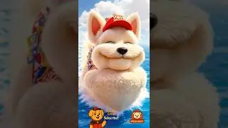 Pizza Pup Goes From Flying to Swimming!