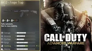 COD AW: Armas ELITE #18 AK-12 Finger Trap - O time nao ajuda =/