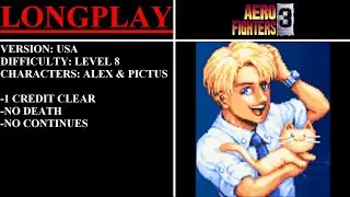 Aero Fighters 3 [USA] (Arcade) - (Longplay - Alex & Pictus | Level 8 Difficulty)