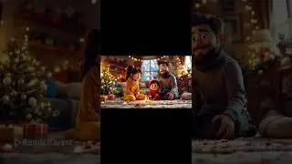 🎅 Santa&rsquo;s Gift Ride 🎁 #Christmas#Xmas#Santa#Holiday#Magic #youtubeshorts #cute #christmas #cartoon