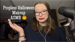 Halloween Makeup | Propless ASMR 🎃👻