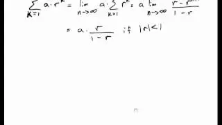 Infinite Sample Spaces