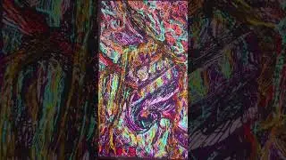 &ldquo;The Music Hall of Fame&rdquo; Abstract Expressionist Architecture Art Piece #abstractart