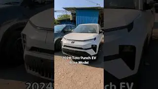 2024 Tata Punch EV Base Model #electriccar