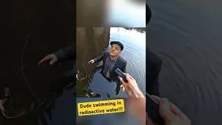 Chernobyl radioactive cooling pond!!!