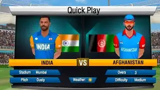 INDIA VC AFGHANISTAN game #india #worldcricketchampionship3 #youtube #afghanistan 