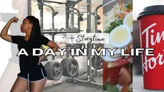 TORONTO VLOG: DAY IN MY LIFE || WORK || GYM || STORYTIME || JAMAICAN IN CANADA
