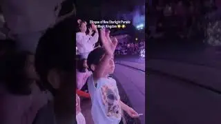 My toddler was completely in AWE!! #trending #disney #parade #viral #shorts #starlightparade #2025