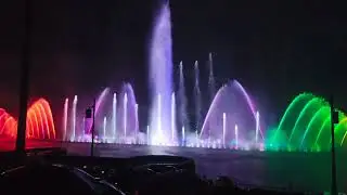 Futara Lake Musical Fountain Show at Seminary Hill's Nagpur Maharashtra Amazing Show..