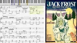 Jack Frost Rag by Archie Scheu (1906, Ragtime piano)