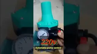 Automatic pump control 220v# electrical work # YouTube short video