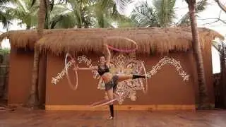 Yanika Hula Hoop Goa 2015