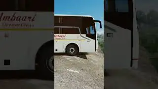 Volvo Bus suspension testing 😘 #shorts